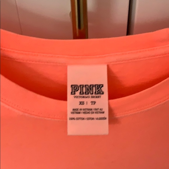 PINK long sleeve T-shirt size xs - Picture 2 of 3